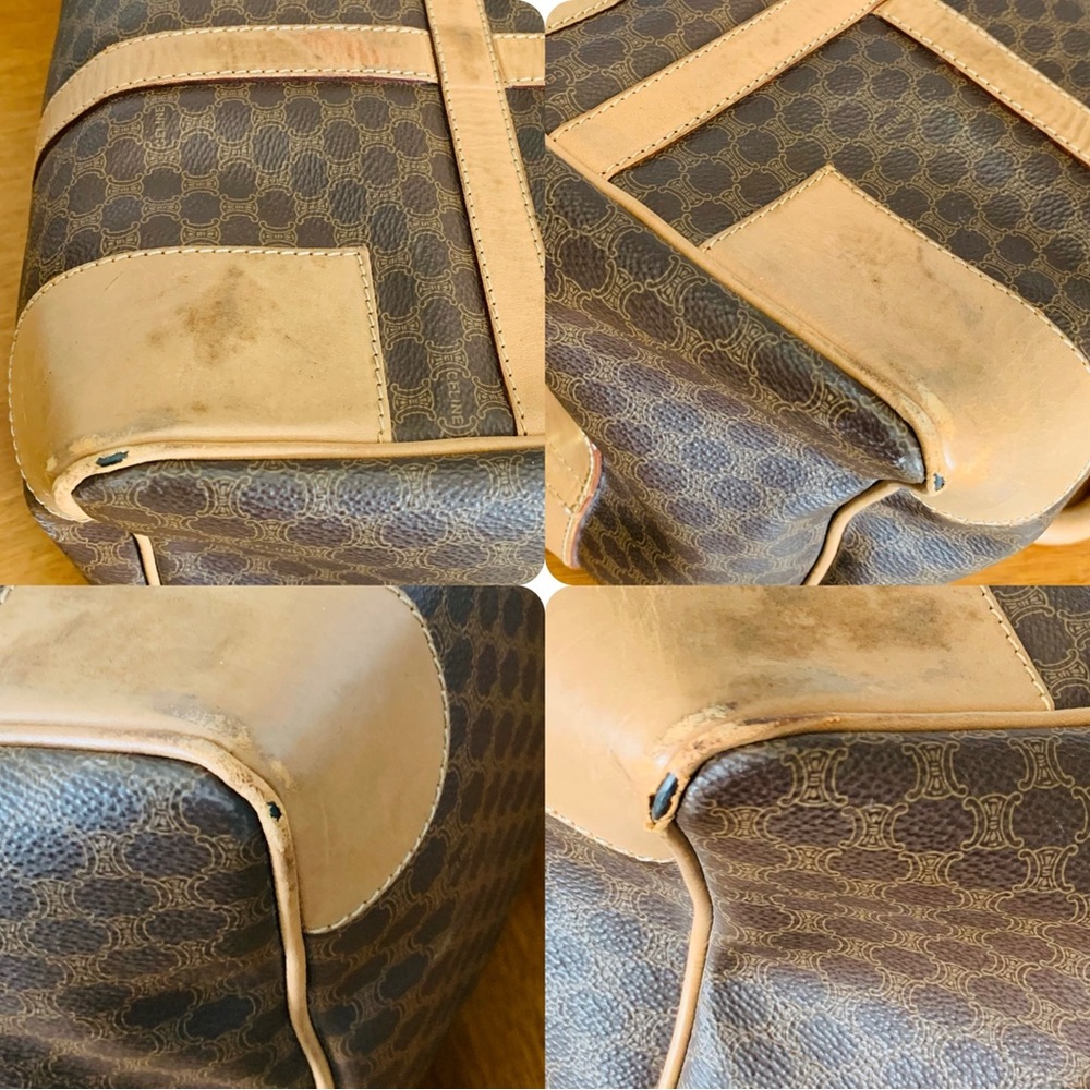 💯 AUTH CELINE Macadam Travel Bag - Picture 8 of 17